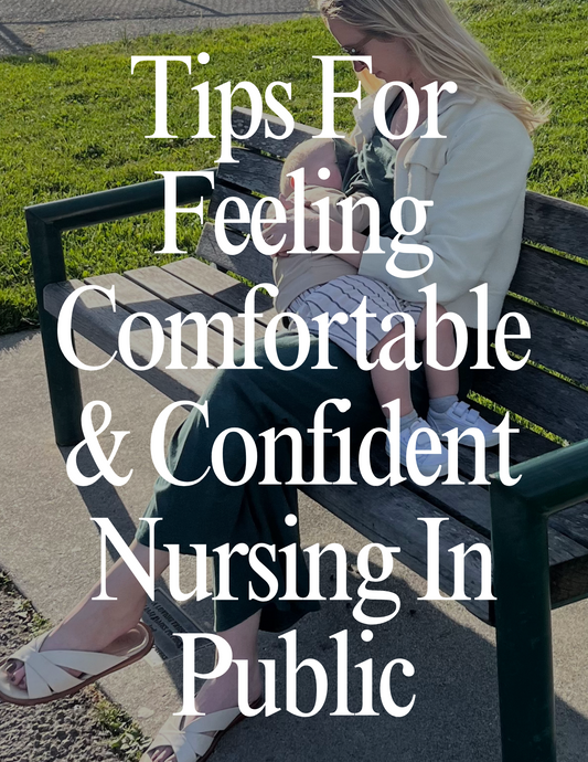 Tips for Feeling Comfortable & Confident Breastfeeding in Public
