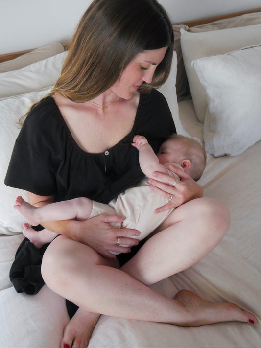 The Nursing Romper Dress