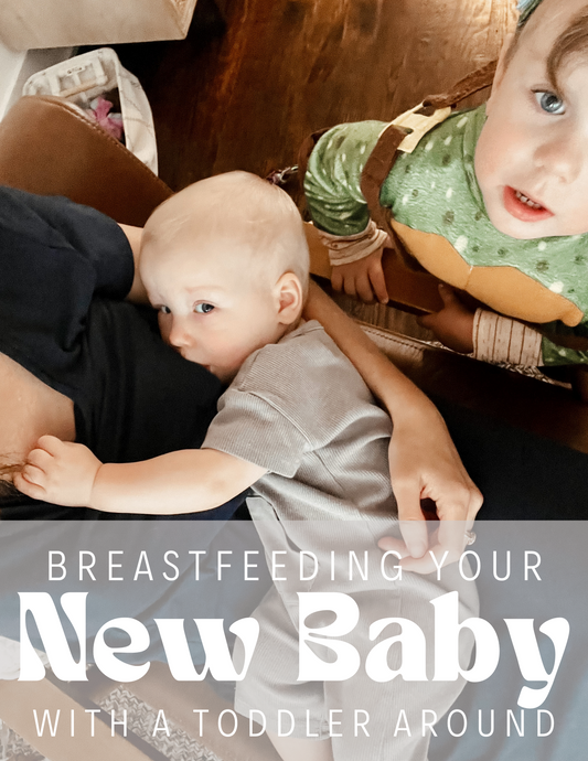 Breastfeeding New Baby with a Toddler Around